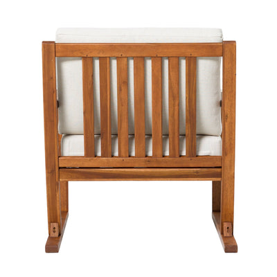 Prenton Modern Solid Wood Outdoor Club Chair - Sweet Water Decor - Outdoor Seats