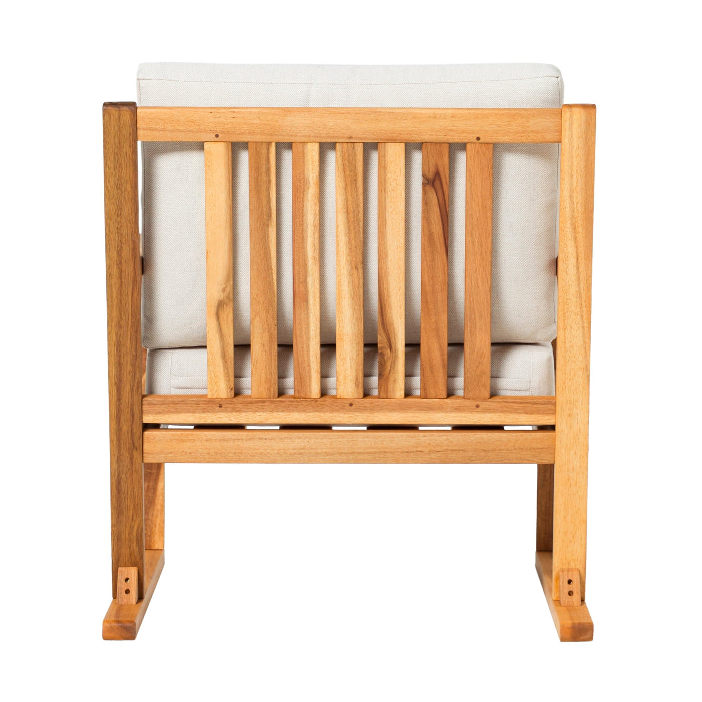Prenton Modern Solid Wood Outdoor Club Chair - Sweet Water Decor - Outdoor Seats