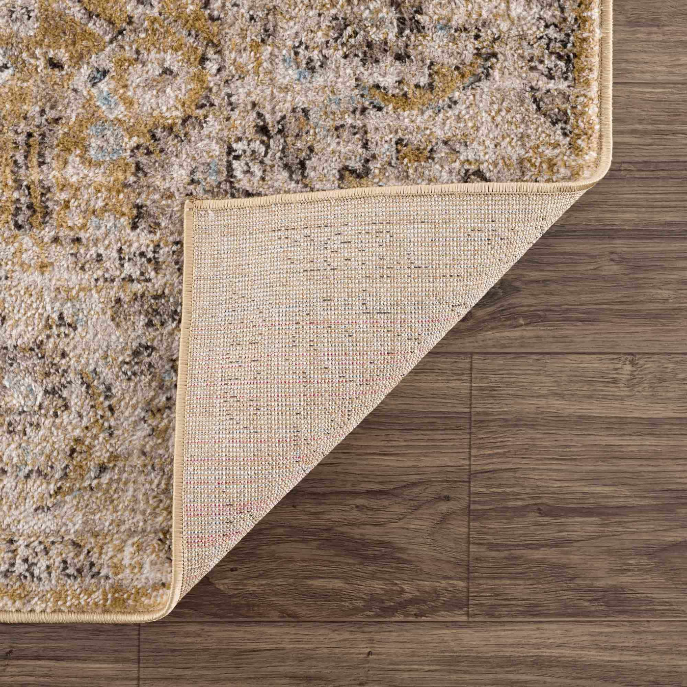 Anana Gold & Beige Area Rug - Sweet Water Decor - Rugs