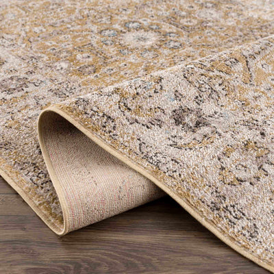 Anana Gold & Beige Area Rug - Sweet Water Decor - Rugs