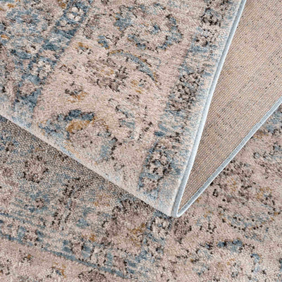 Anana Silver Blue & Beige Area Rug - Sweet Water Decor - Rugs