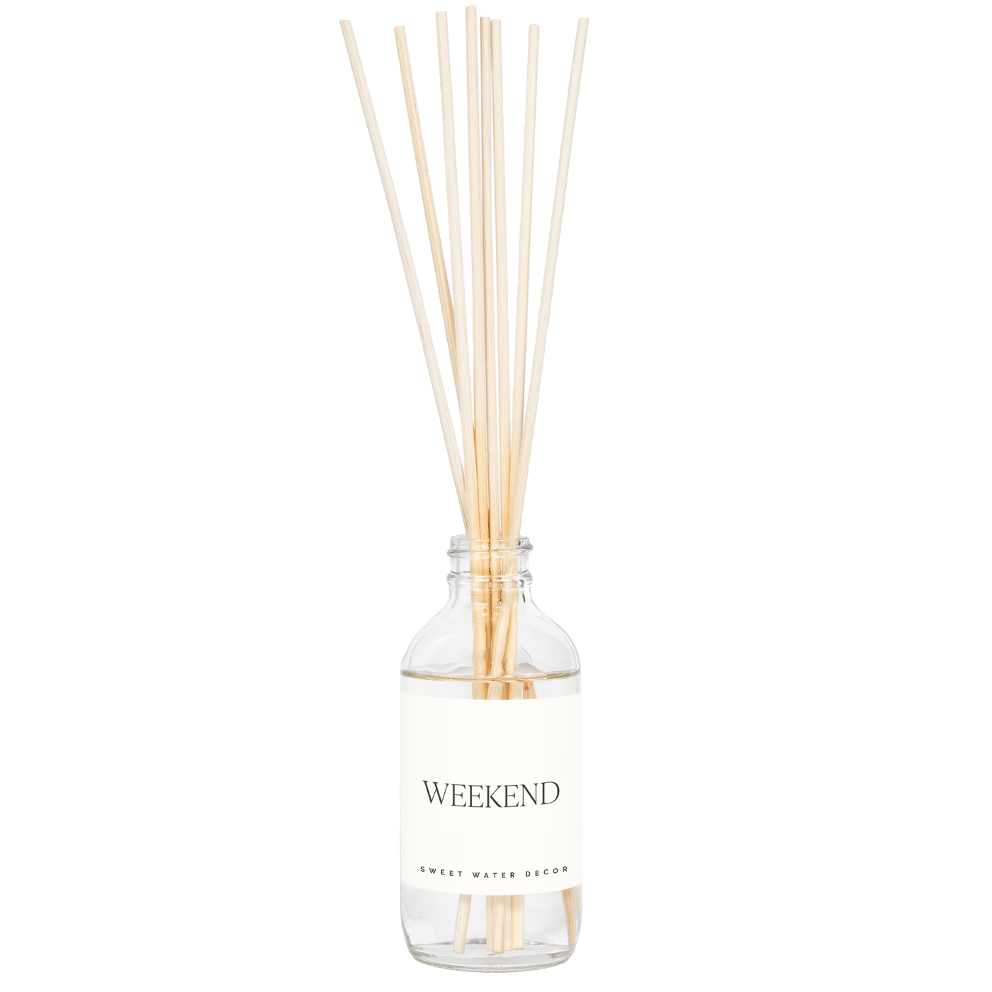 Weekend Clear Reed Diffuser - Sweet Water Decor - Reed Diffusers