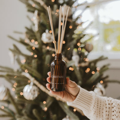 Christmas Amber Reed Diffuser - Sweet Water Decor - Reed Diffusers