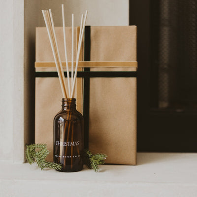 Christmas Amber Reed Diffuser - Sweet Water Decor - Reed Diffusers