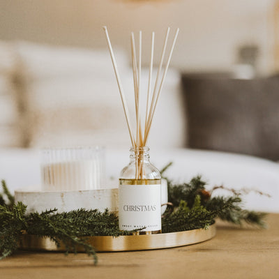 Christmas Clear Reed Diffuser THON - Sweet Water Decor - Reed Diffusers