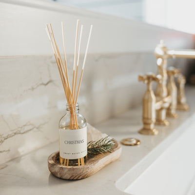 Christmas Clear Reed Diffuser THON - Sweet Water Decor - Reed Diffusers