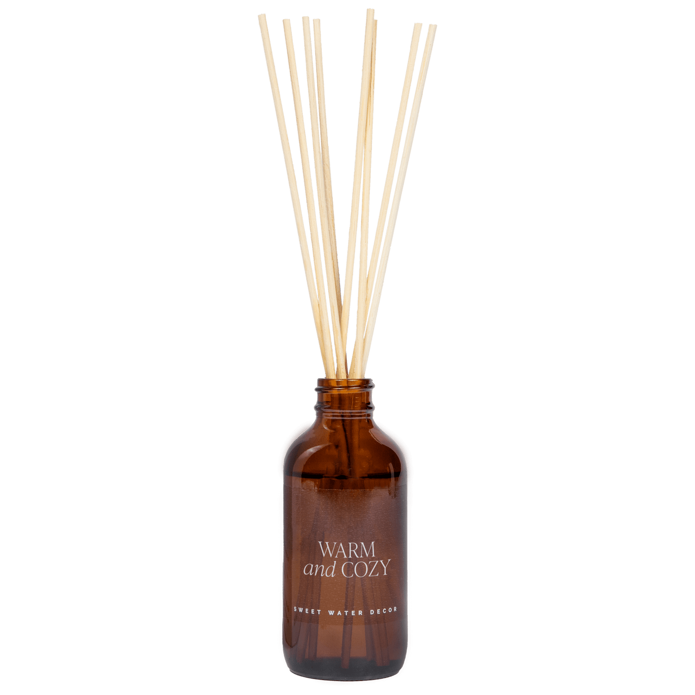 Warm and Cozy Amber Reed Diffuser - Sweet Water Decor - Reed Diffusers