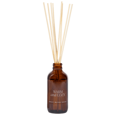 Warm and Cozy Amber Reed Diffuser - Sweet Water Decor - Reed Diffusers