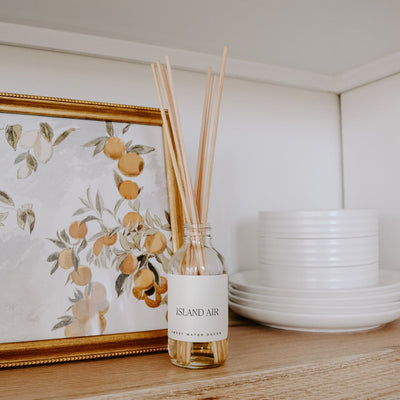 Island Air Clear Reed Diffuser - Sweet Water Decor - Reed Diffusers