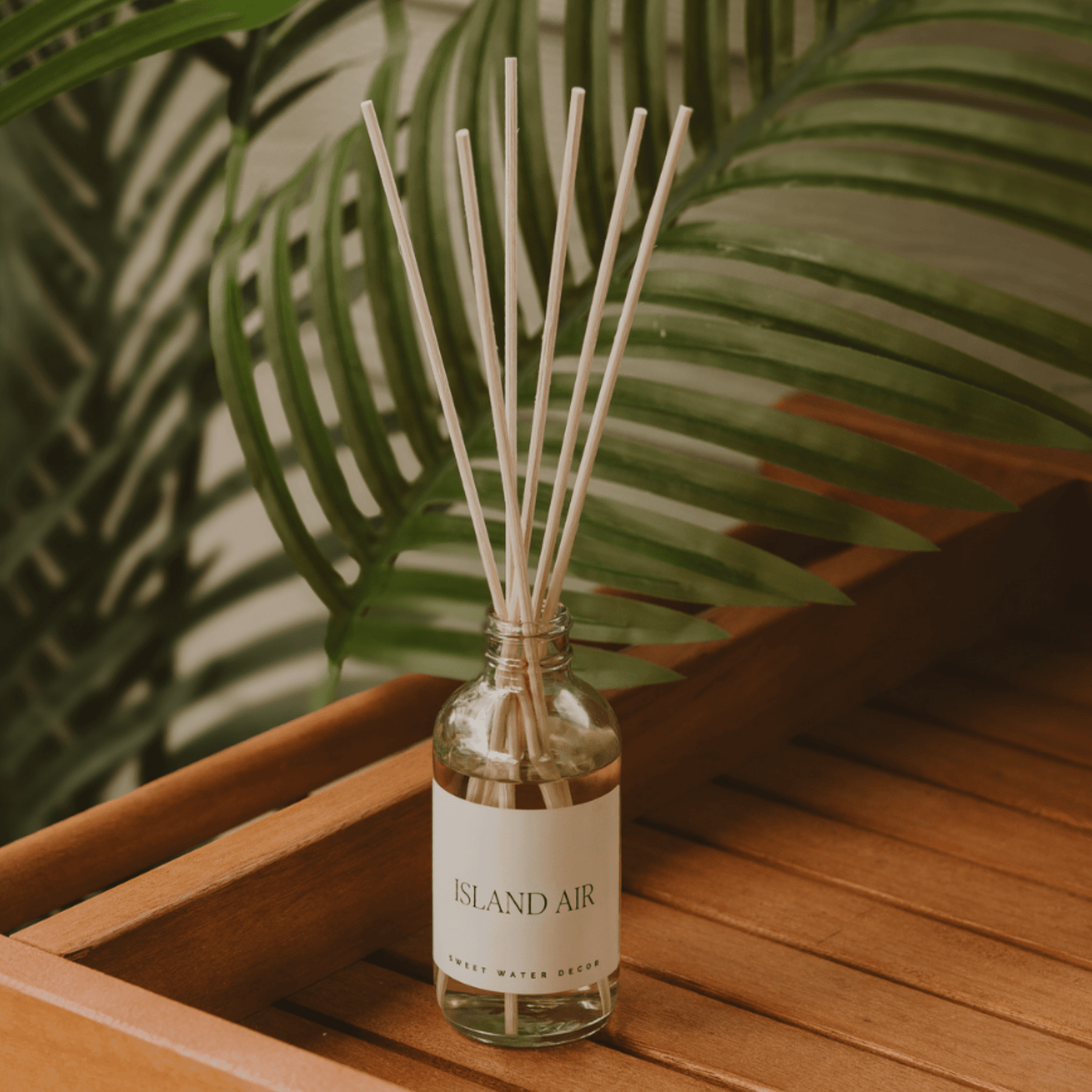 Island Air Clear Reed Diffuser - Sweet Water Decor - Reed Diffusers