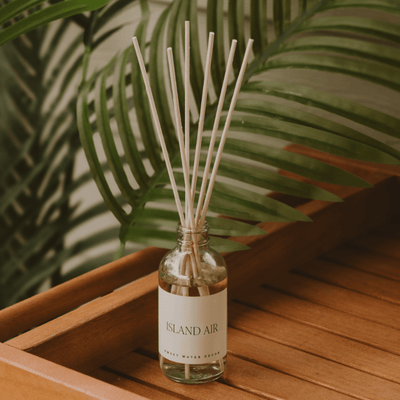 Island Air Clear Reed Diffuser - Sweet Water Decor - Reed Diffusers