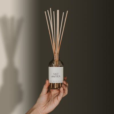 Salt and Sea Clear Reed Diffuser
