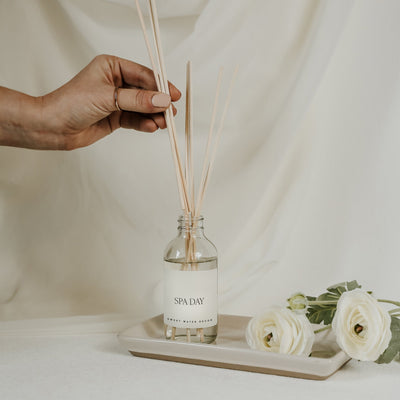 Spa Day Clear Reed Diffuser THON - Sweet Water Decor - Reed Diffusers