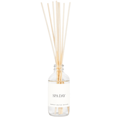 Spa Day Clear Reed Diffuser - Sweet Water Decor - Reed Diffusers