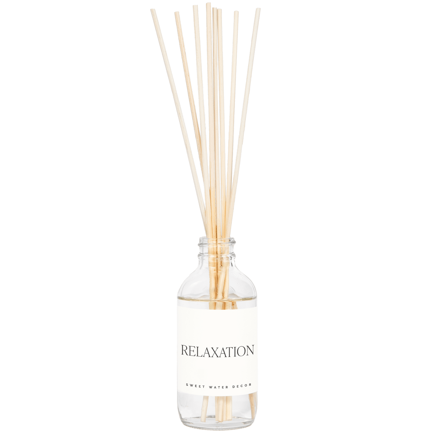 Relaxation Clear Reed Diffuser - Sweet Water Decor - Reed Diffusers