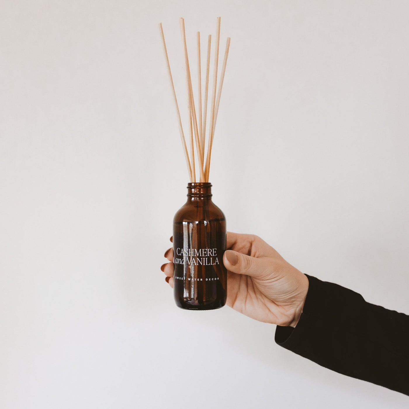 Cashmere and Vanilla Amber Reed Diffuser - Sweet Water Decor - Reed Diffusers