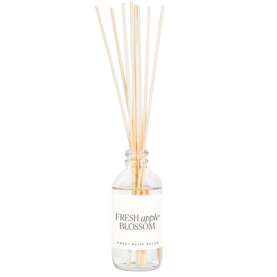 Fresh Apple Blossom Clear Reed Diffuser - Sweet Water Decor - Reed Diffusers