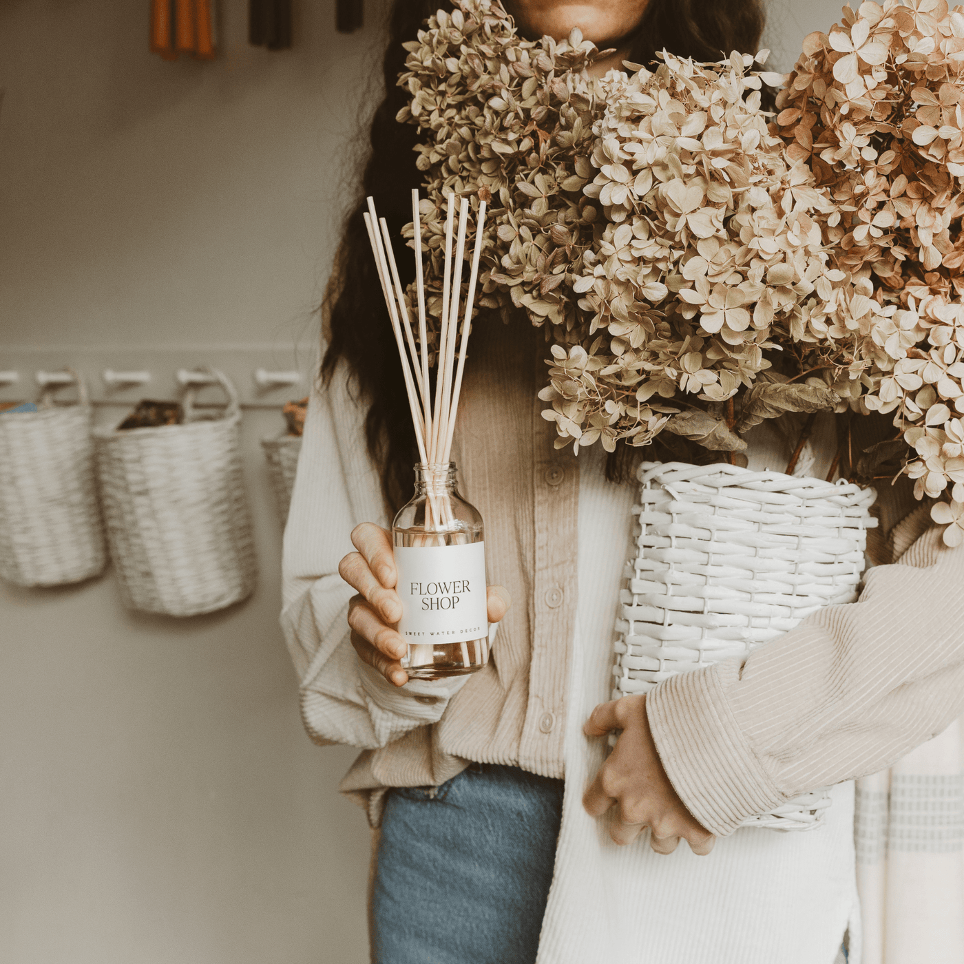 Flower Shop Clear Reed Diffuser - Sweet Water Decor - Reed Diffusers