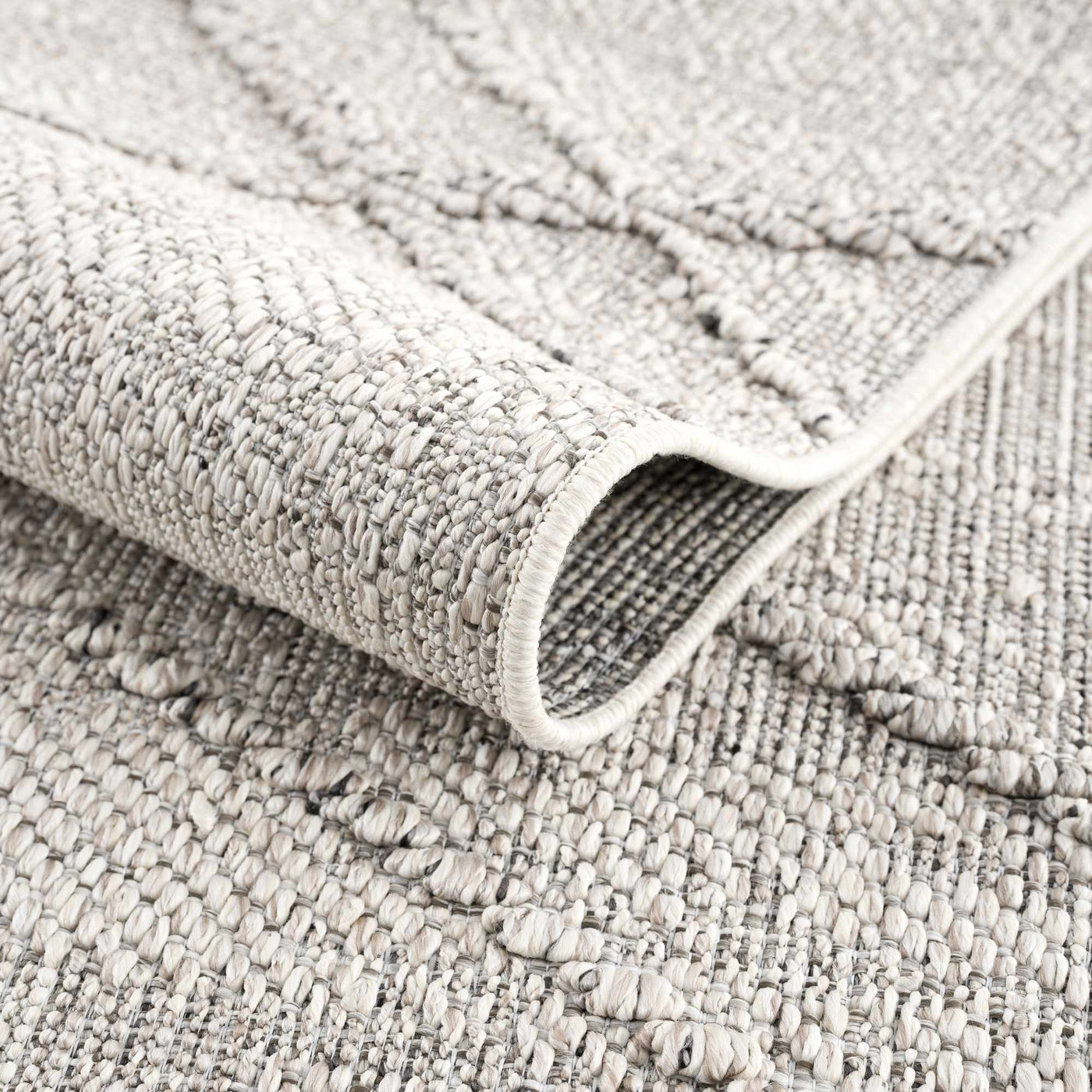 Baqer Bone & Taupe Area Rug - Sweet Water Decor - Rugs