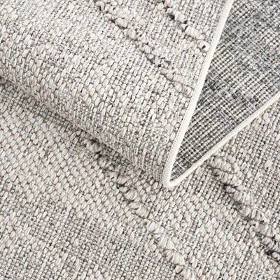 Baqer Bone & Taupe Area Rug - Sweet Water Decor - Rugs