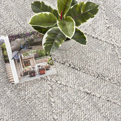 Baqer Bone & Taupe Area Rug - Sweet Water Decor - Rugs