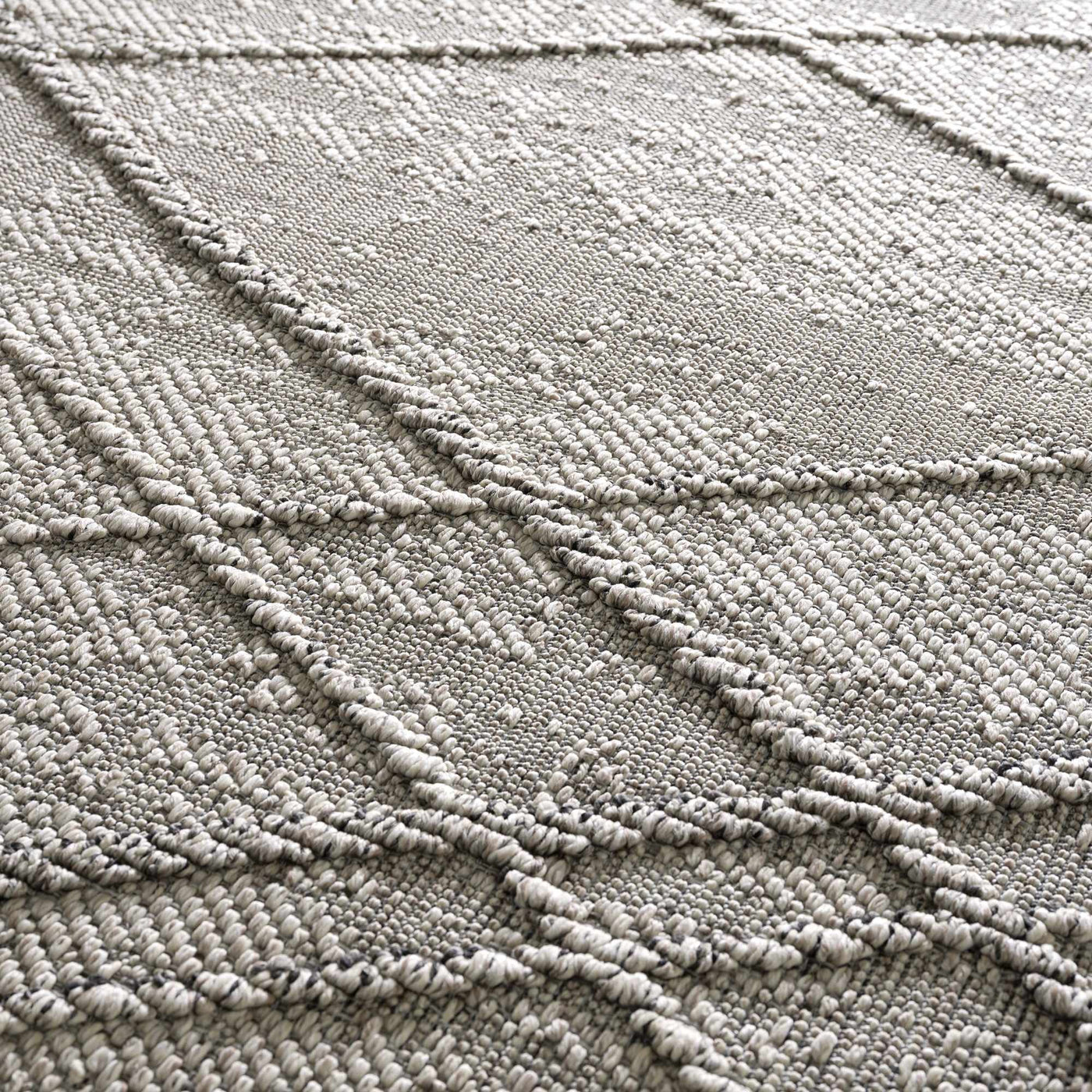 Baqer Bone & Taupe Area Rug - Sweet Water Decor - Rugs