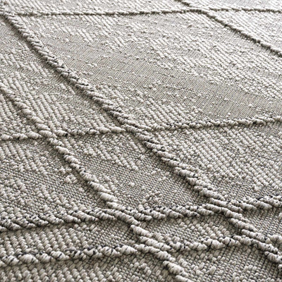 Baqer Bone & Taupe Area Rug - Sweet Water Decor - Rugs