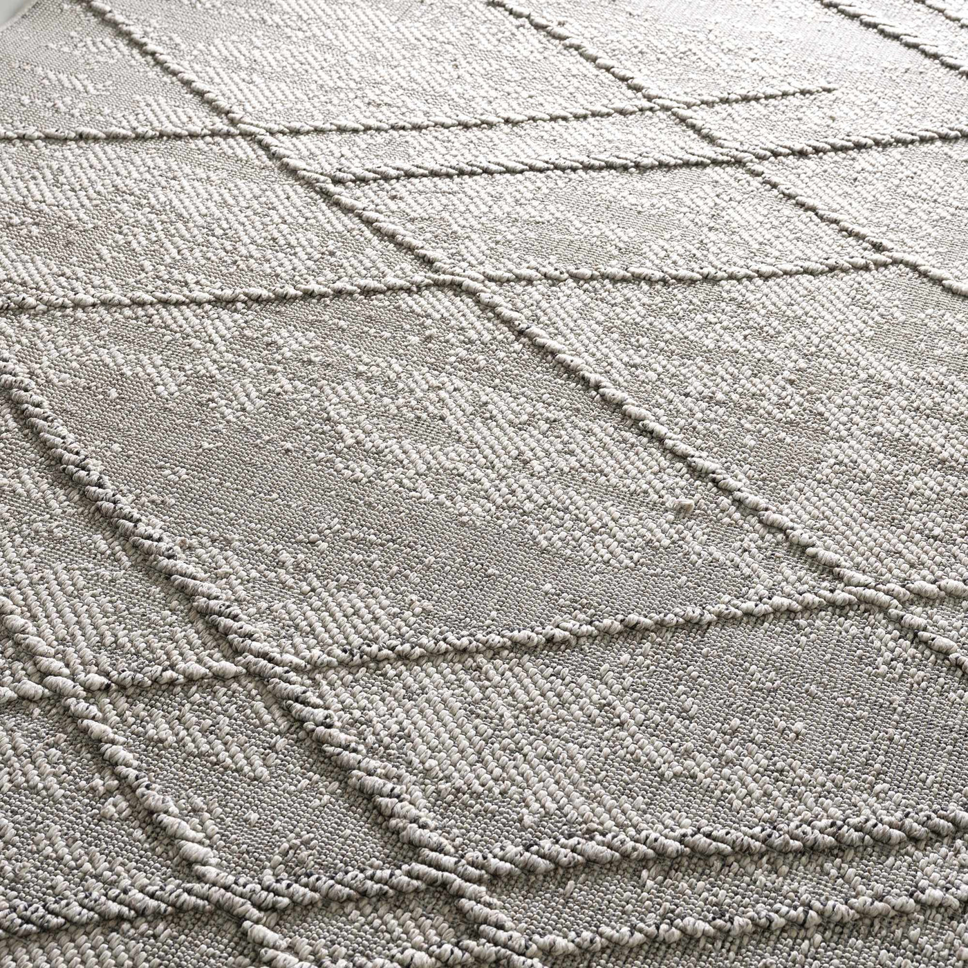 Baqer Bone & Taupe Area Rug - Sweet Water Decor - Rugs