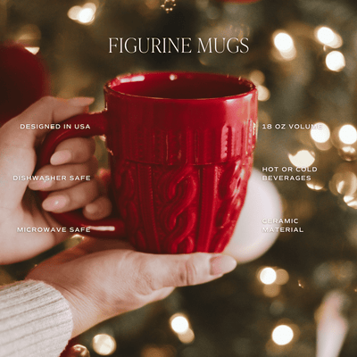 Red Sweater 18oz. Figurine Coffee Mug - Sweet Water Decor - Coffee Mugs