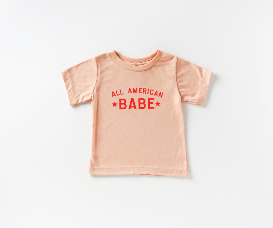 All American Babe - Sweet Water Decor - Baby/Toddler Top