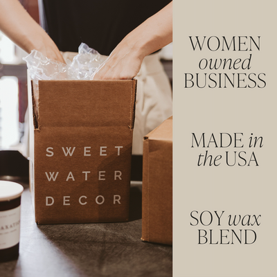 Stress Relief Soy Candle - Black Stoneware Jar - 12 oz