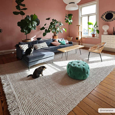 Senneterre Bleached Jute Rug - Sweet Water Decor - Rugs