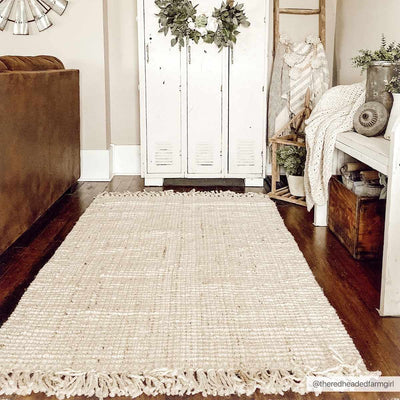 Senneterre Bleached Jute Rug - Sweet Water Decor - Rugs