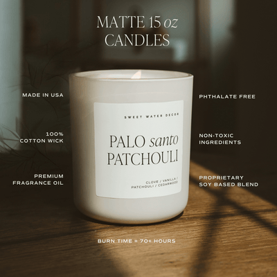 Cinnamon Rolls Soy Candle - Tan Matte Jar - 15 oz - Sweet Water Decor - Candles