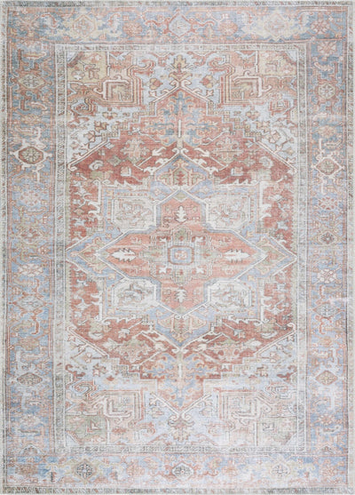 Rust Maayon Washable Rug - Sweet Water Decor - Rugs