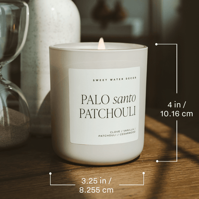 Farmhouse Soy Candle - Tan Matte Jar - 15 oz - Sweet Water Decor - Candles