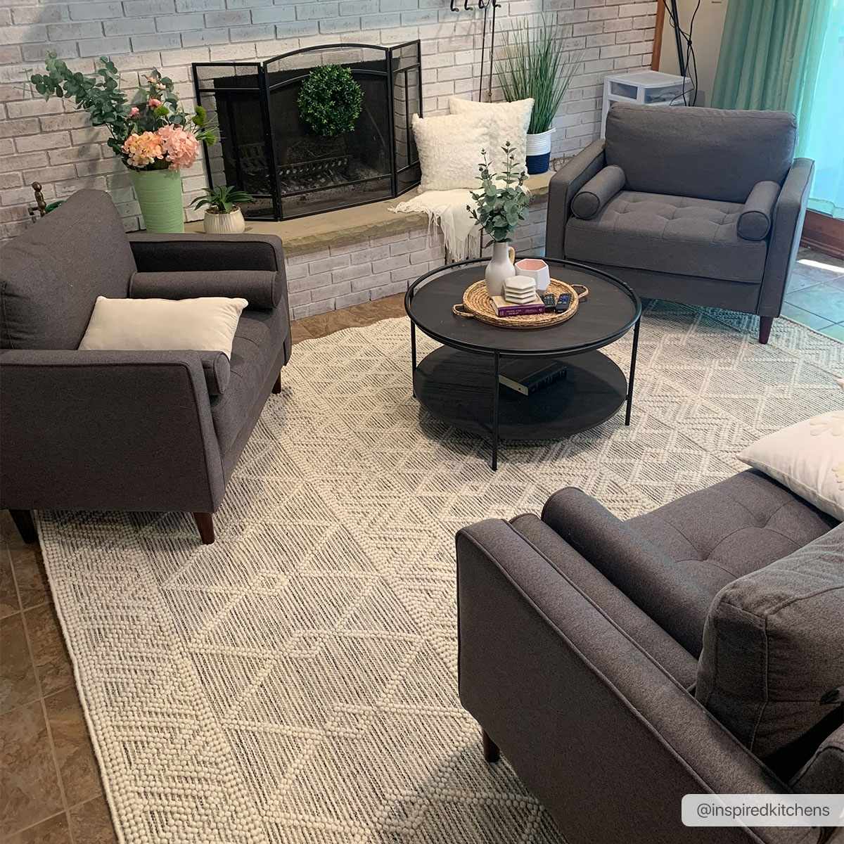 Whittington Wool Area Rug - Sweet Water Decor - Rugs