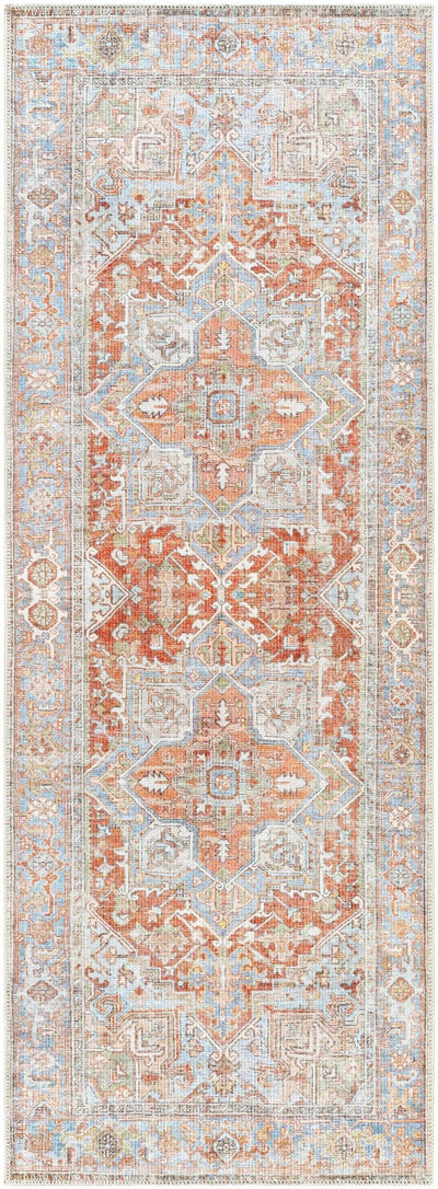 Rust Maayon Washable Rug - Sweet Water Decor - Rugs