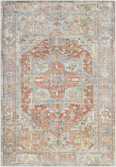 Rust Maayon Washable Rug - Sweet Water Decor - Rugs