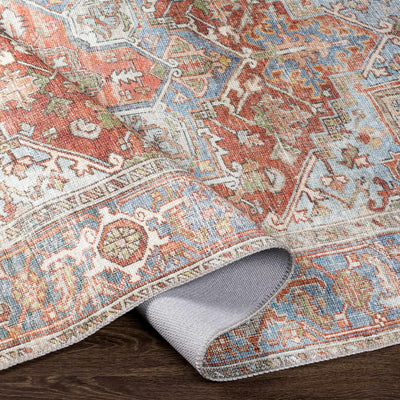 Rust Maayon Washable Rug - Sweet Water Decor - Rugs