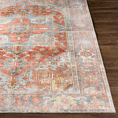 Rust Maayon Washable Rug - Sweet Water Decor - Rugs