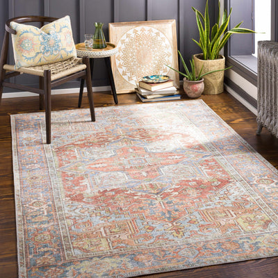 Rust Maayon Washable Rug - Sweet Water Decor - Rugs