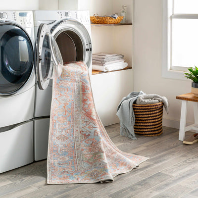 Rust Maayon Washable Rug - Sweet Water Decor - Rugs