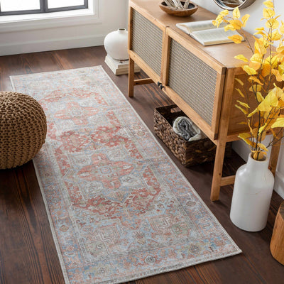 Rust Maayon Washable Rug - Sweet Water Decor - Rugs
