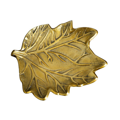 10" Gold Tree of Life Leaf Decorative Accent - Sweet Water Decor - DECORATIVE TRAY