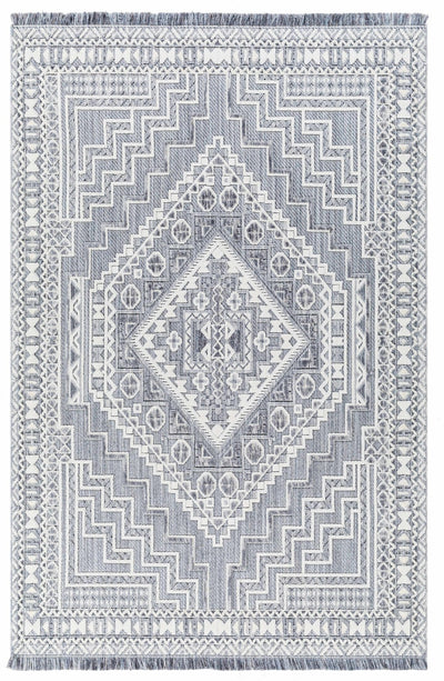 Alya Charcoal Textured Area Rug - Sweet Water Decor - Rugs
