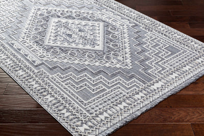 Alya Charcoal Textured Area Rug - Sweet Water Decor - Rugs