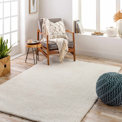 Heavenly Solid Cream Plush Rug - Sweet Water Decor - Rugs