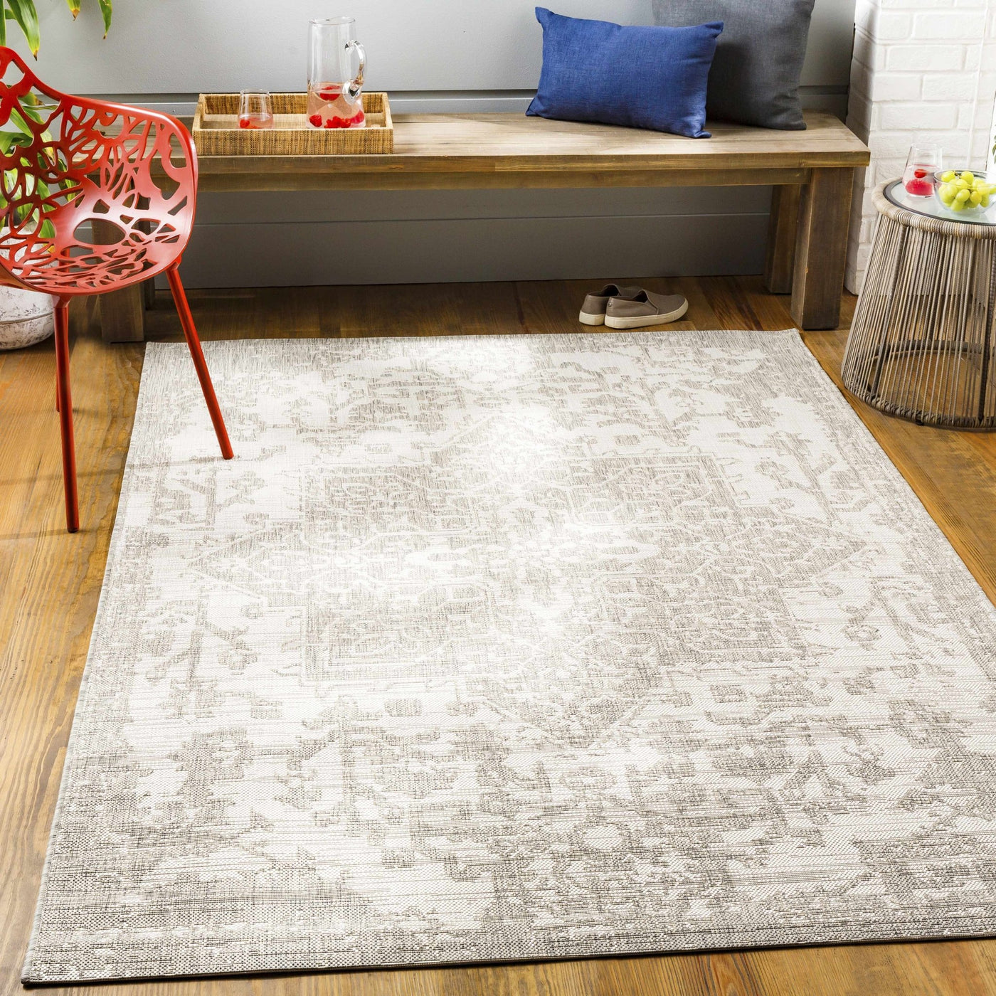 Beige Kilmacolm Area Rug - Sweet Water Decor - Rugs