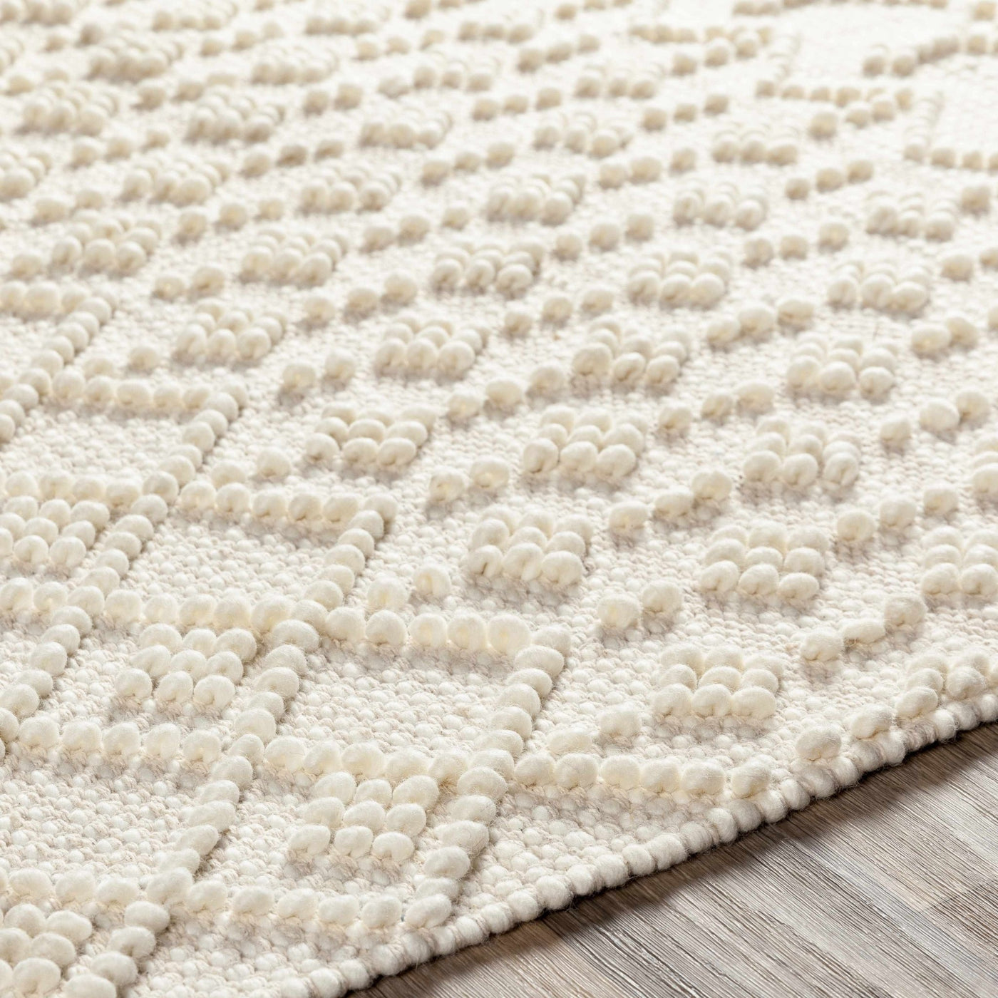 Brothers Beige Wool&Cotton Rug - Sweet Water Decor - Rugs